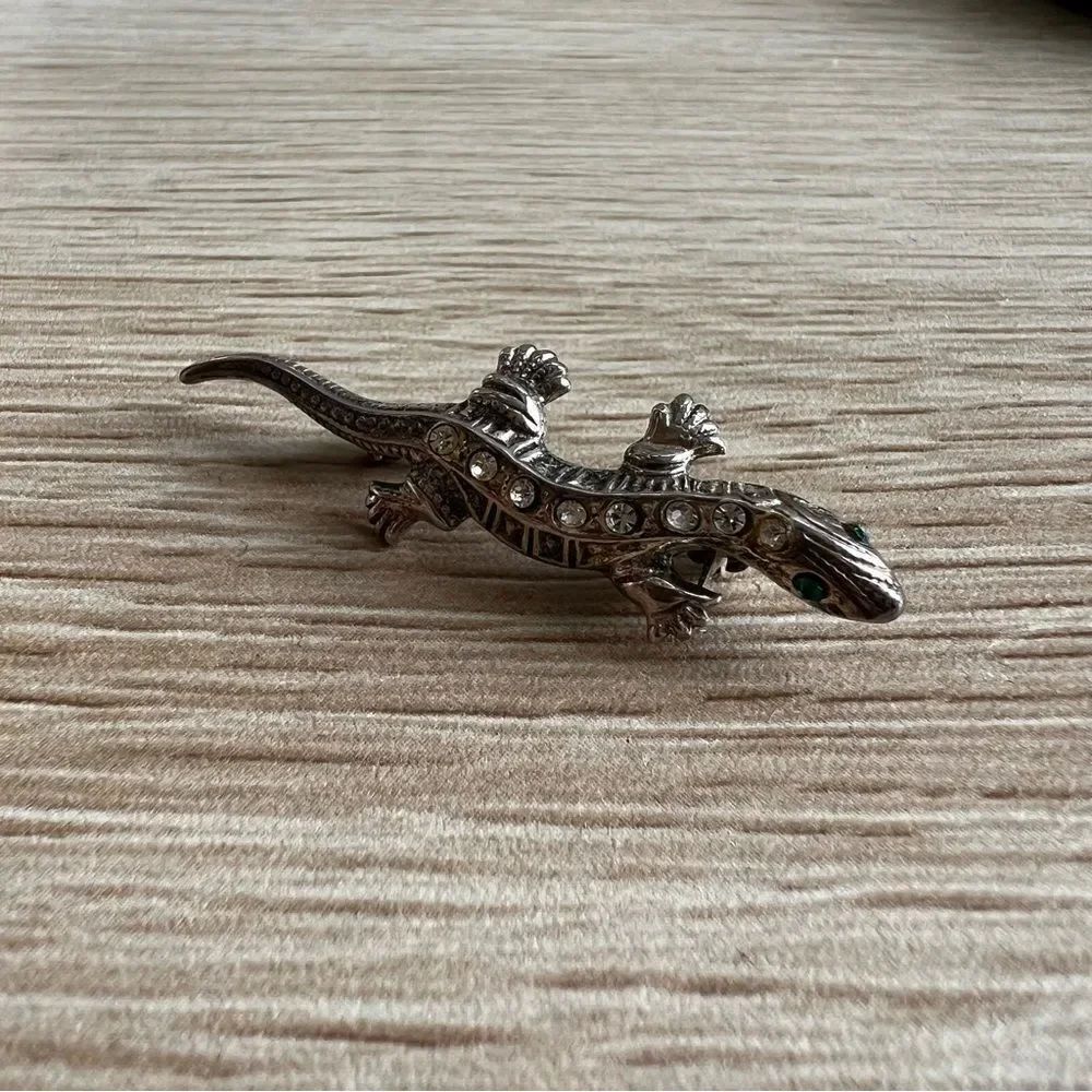 Lizard brooch